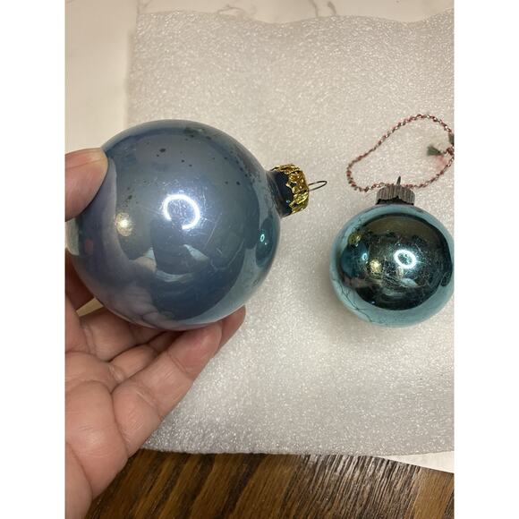 VTG SHINY BRITE Blue Stencil Stagecoach & Naivety Lot X4 - Picture 6 of 12